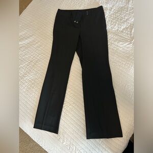 Ann Taylor Wide-Legged Black Pants